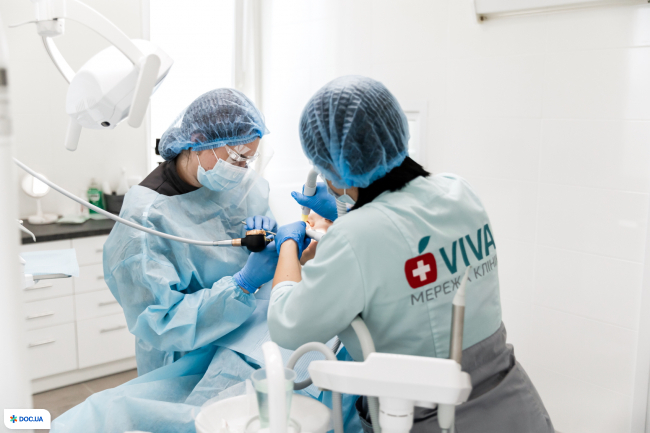 Стоматологічний центр мережі клінік Viva на Чайках