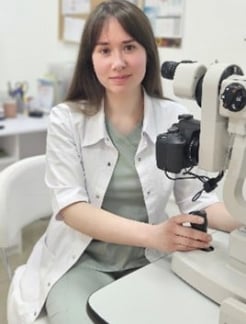 Лікар Офтальмолог Кравцова Єлизавета Сергіївна на Doc.ua